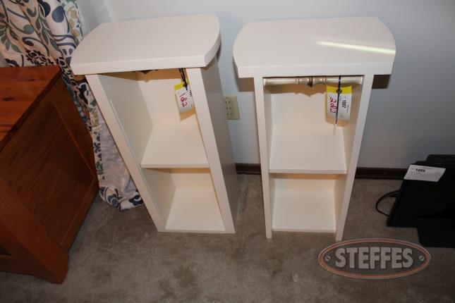 (2) Book Stands